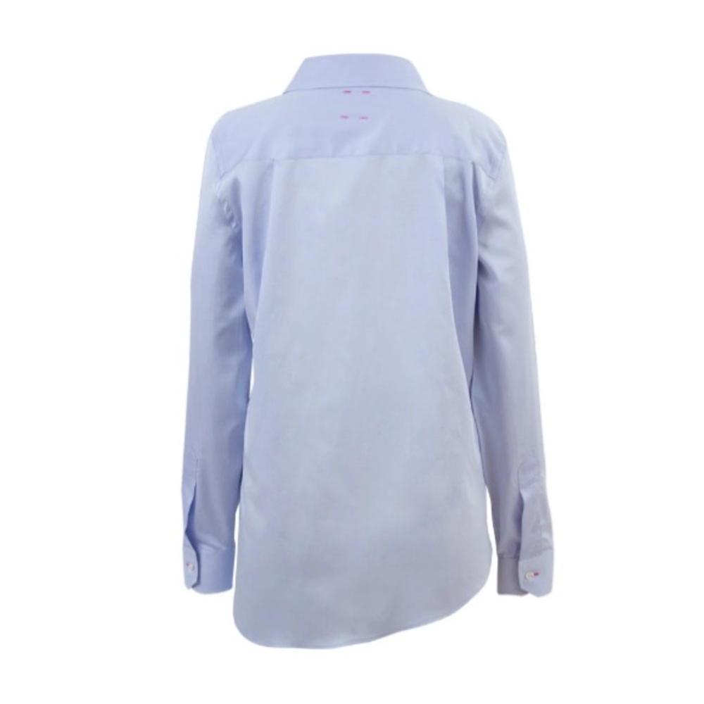 Pink Tartan ASYMMETRIC SHIRT - Lavender - Picture 2 of 13